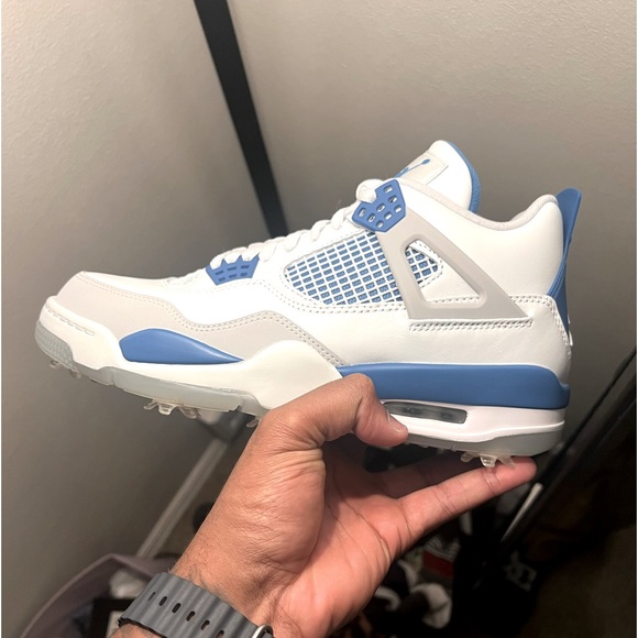 military blue jordan 4 golf